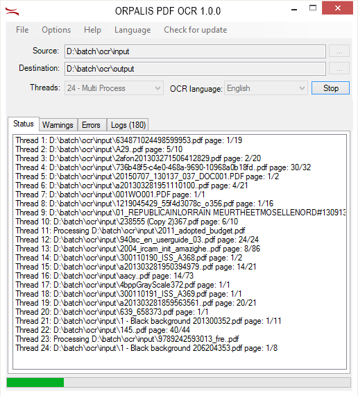 โปรแกรมแปลงไฟล์เอกสาร PDF และ OCR