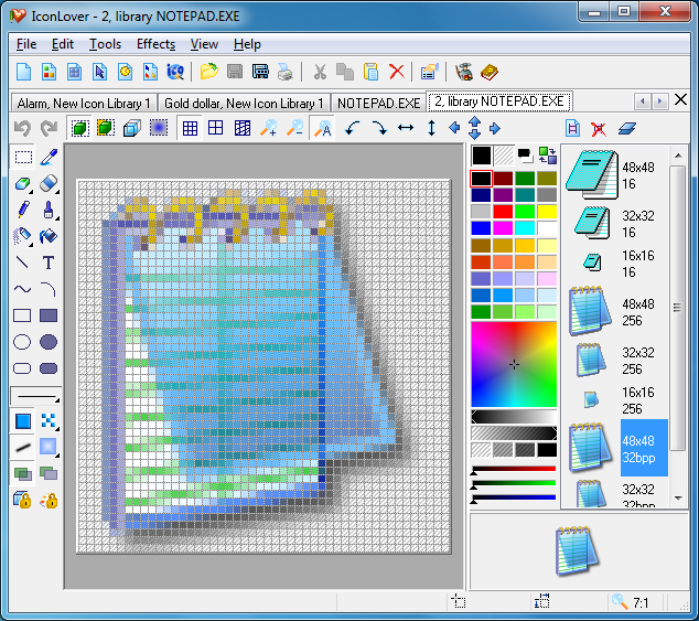 โปรแกรมสร้างไอคอน IconLover โปรแกรมสร้างไอคอน IconLover