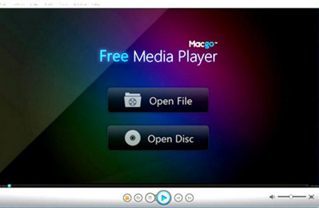 โปรแกรมเปิดไฟล์มีเดีย Macgo Free Media Player โปรแกรมเปิดไฟล์มีเดีย Macgo Free Media Player