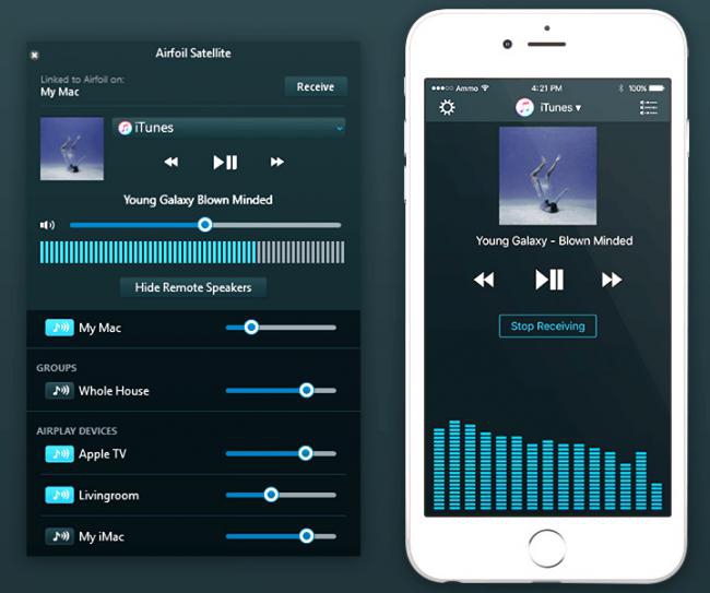 สตรีม เพลง จาก Windows หรือ Mac ไป เครื่องเสียง ไอโฟน สมาร์ททีวี Airfoil สตรีม เพลง จาก Windows หรือ Mac ไป เครื่องเสียง ไอโฟน สมาร์ททีวี Airfoil