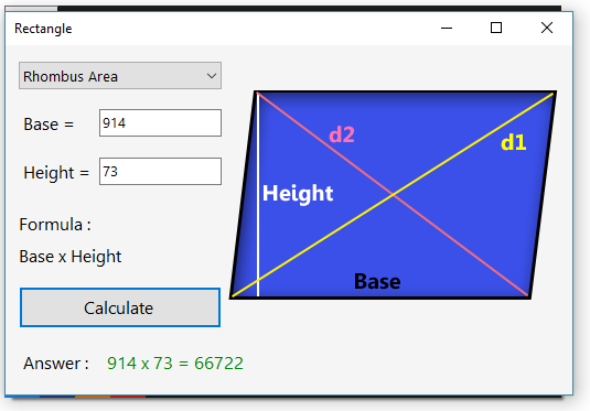 Protech Geometry (โปรแกรมคำนวณ สูตรเลขาคณิตศาสตร์) : 