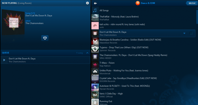 โปรแกรมควบคุมเครื่องเสียง Sonos