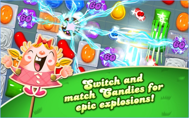 เกมส์ลูกอมหรรษา Candy Crush Saga