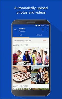 App ฝากไฟล์ OneDrive