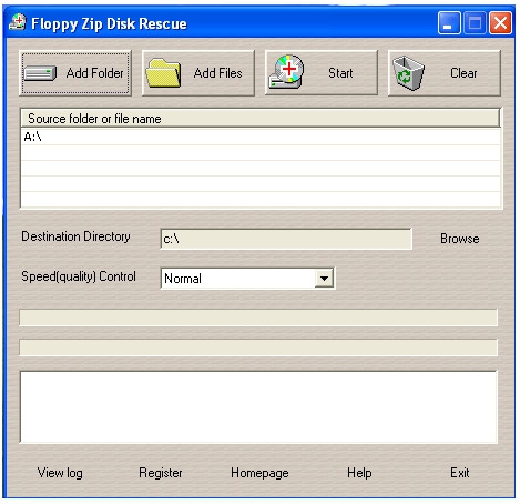 โปรแกรมกู้ไฟล์เสียจาก Floppy Disk โปรแกรมกู้ไฟล์เสียจาก Floppy Disk