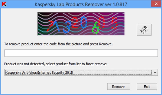 เครื่องมือลบโปรแกรมเป็นของ Kaspersky