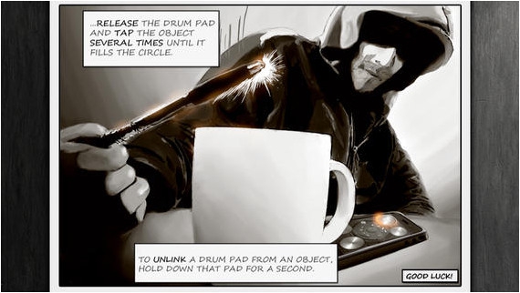 App ฝึกตีกลอง TableDrum