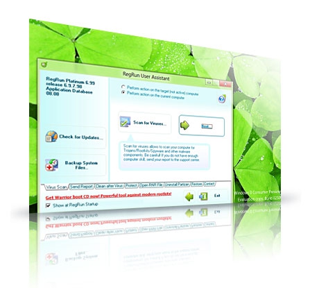 โปรแกรมลบมัลแวร์ RegRun Reanimator โปรแกรมลบมัลแวร์ RegRun Reanimator