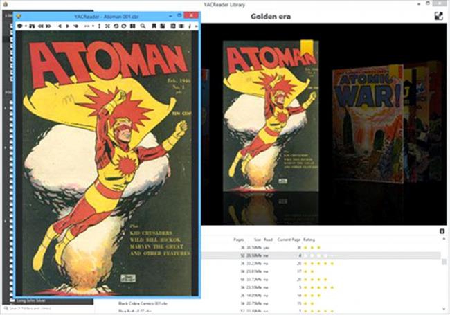 โปรแกรมเปิดอ่านไฟล์อีบุ๊ก YACReader
