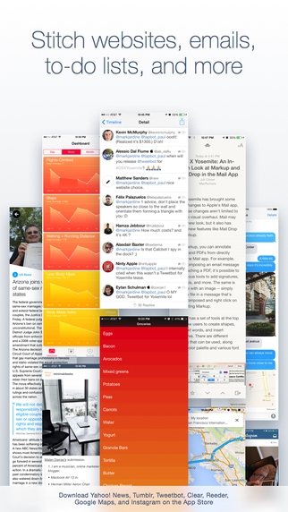 App แคปภาพหน้าจอ Tailor Automatic Screenshot Stitching
