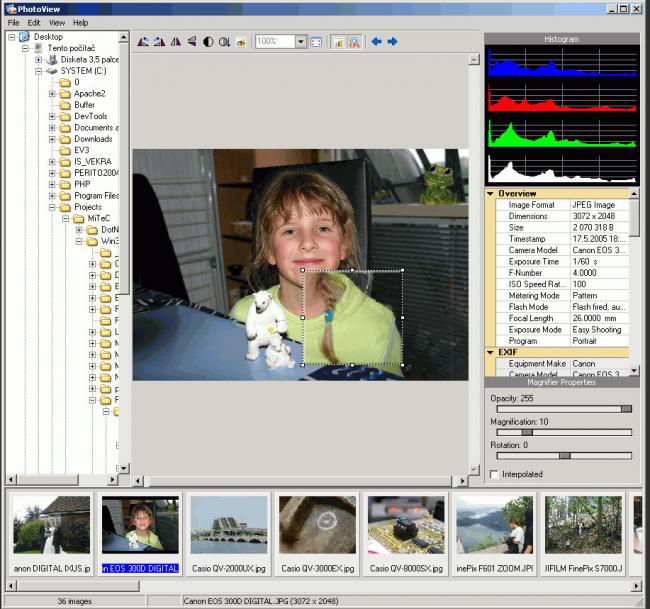 โปรแกรมดูข้อมูลภาพ MiTeC PhotoView โปรแกรมดูข้อมูลภาพ MiTeC PhotoView