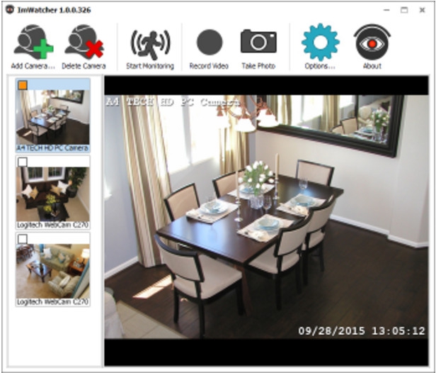 โปรแกรมกล้องวงจรปิด ImWatcher โปรแกรมกล้องวงจรปิด ImWatcher