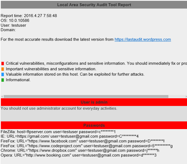 โปรแกรมตรวจสอบคอมพิวเตอร์ หาช่องโหว่ LastAudit