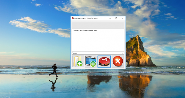 โปรแกรมแปลงไฟล์วิดีโอ Ampare Internet Video Converter