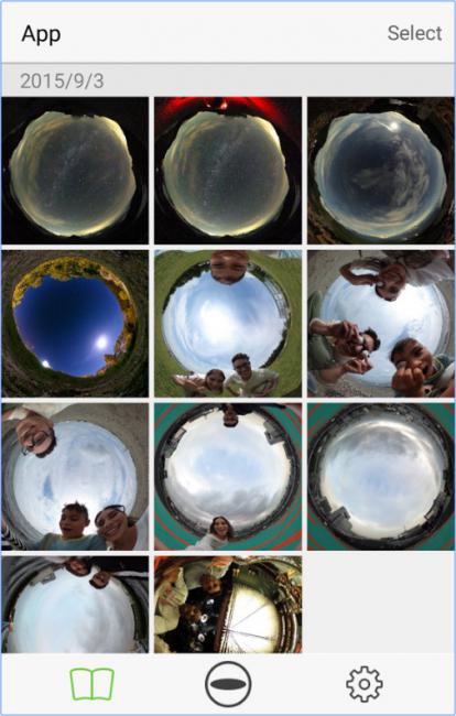 App ถ่ายภาพ 360 องศา RICOH THETA S