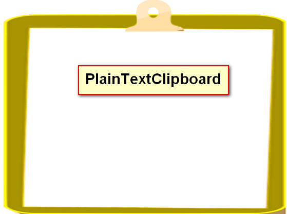 โปรแกรมคัดลอกข้อความแบบไม่ติดฟอร์แมต PlainTextClipboard