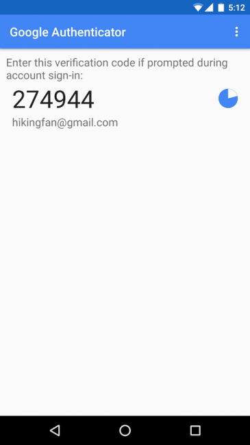 แอปฯ Google Authenticator