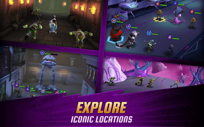 App เกมส์เต่านินจา Ninja Turtles Legends App เกมส์เต่านินจา Ninja Turtles Legends