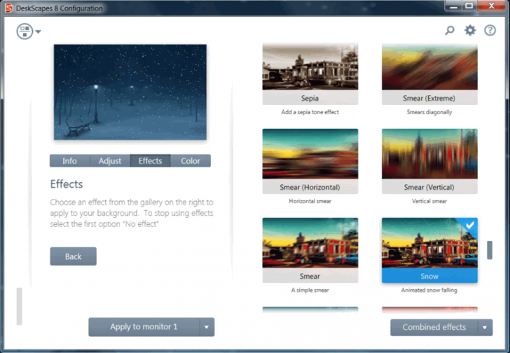 โปรแกรมตกแต่งหน้าจอ DeskScapes