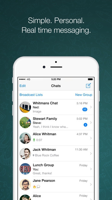 WhatsApp (ดาวน์โหลด WhatsApp ฟรี แชทออนไลน์) : 