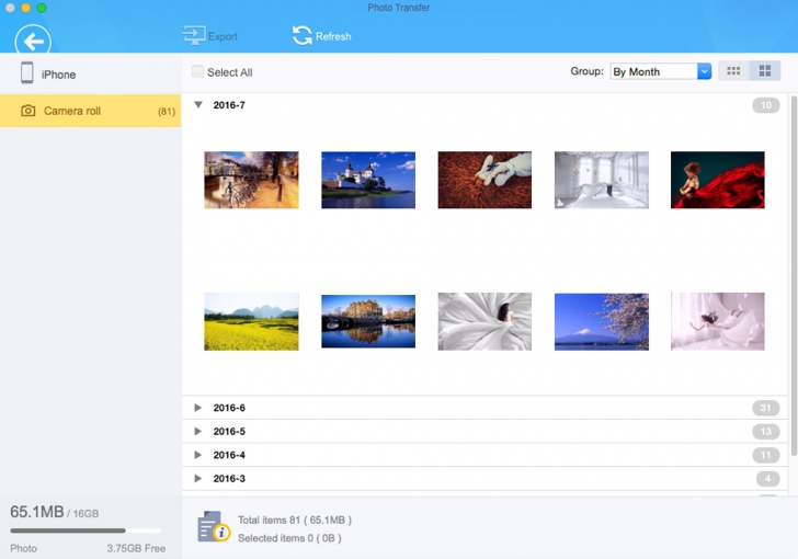 MacX MediaTrans (โปรแกรม MediaTrans ซิงค์ข้อมูล ของอุปกรณ์ iOS บนเครื่อง Mac) : 
