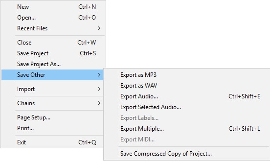 โปรแกรมปรับแต่งเสียง บันทึกเสียง DarkAudacity โปรแกรมปรับแต่งเสียง บันทึกเสียง DarkAudacity