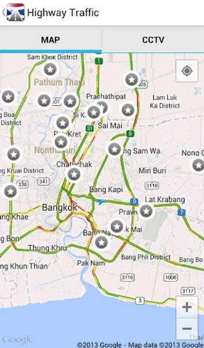 App รายงานสภาพจราจร Highway Traffic