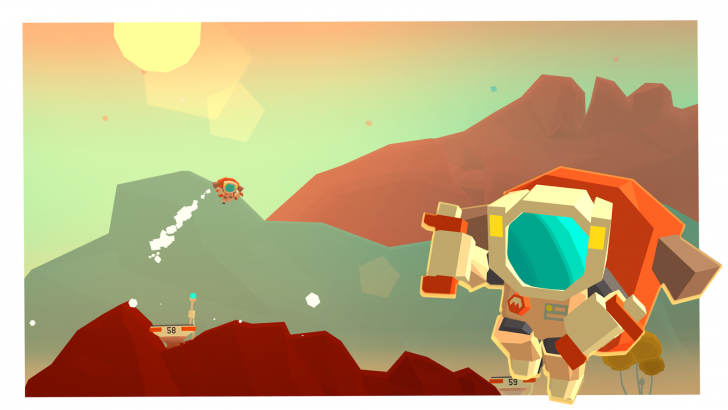 App เกมส์ขับยาน สำรวจดาวอังคาร Mars Mars