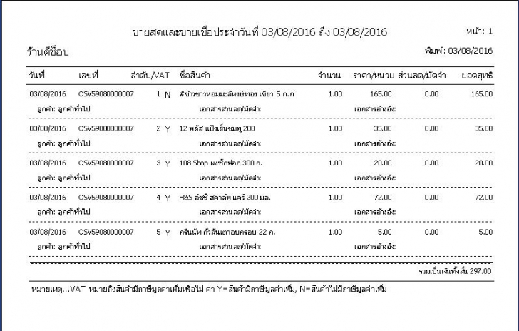 โปรแกรมขายหน้าร้าน POS โปรแกรมสต๊อกสินค้า โปรแกรมร้านค้า DMart-Gold โปรแกรมขายหน้าร้าน POS โปรแกรมสต๊อกสินค้า โปรแกรมร้านค้า DMart-Gold