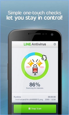 App สแกนไวรัส LINE Antivirus App สแกนไวรัส LINE Antivirus