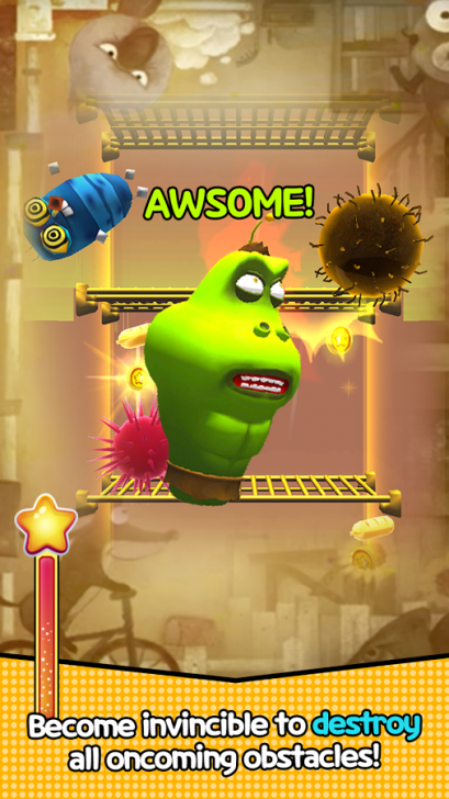 เกมส์ Flying LARVA