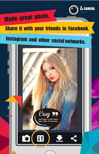 App แต่งรูป Zx Camera Photo Editor Pro