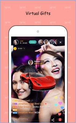 App ถ่ายทอดสด Kitty Live