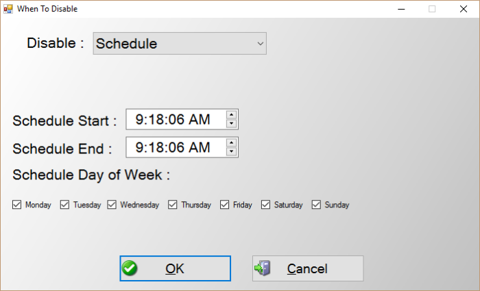 โปรแกรมปิดการใช้งานปุ่มคีย์บอร์ด Simple Disable Key