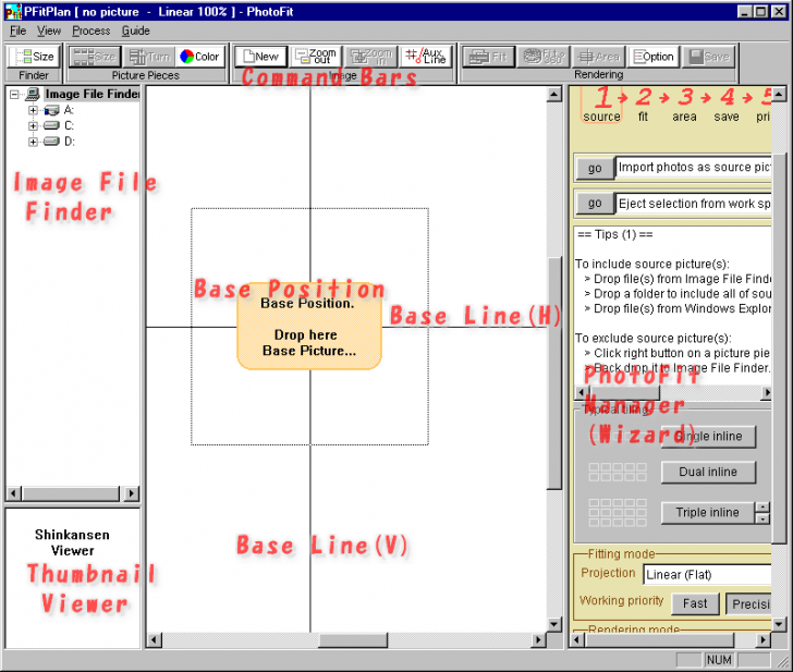 โปรแกรมต่อภาพคุณภาพสูง PhotoFit Premiuim