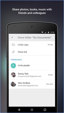 App ฝากไฟล์บน Cloud Storage 4sync
