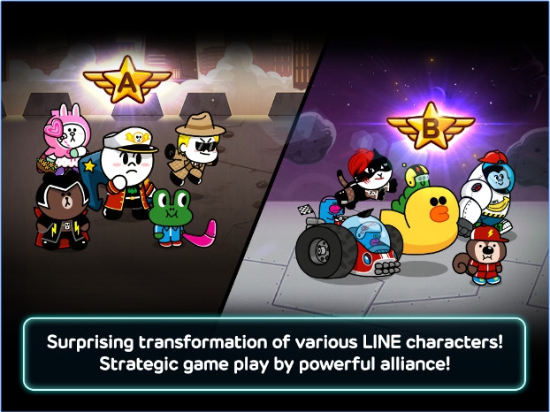 App เกมส์ต่อสู้ผจญภัย LINE Rangers App เกมส์ต่อสู้ผจญภัย LINE Rangers