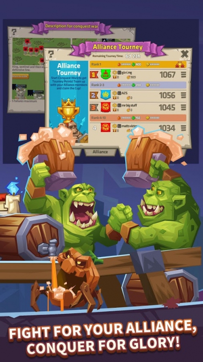 App เกมส์มอนสเตอร์ Monster Castle