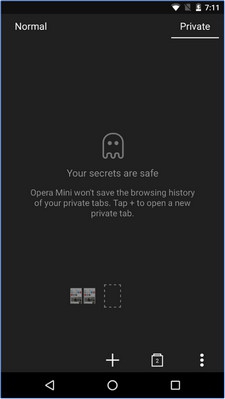 App เว็บเบราว์เซอร์ Opera Mini Web Browser