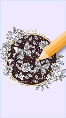 เกมส์ระบายสีดอกไม้สวยๆ Flowers Coloring Game