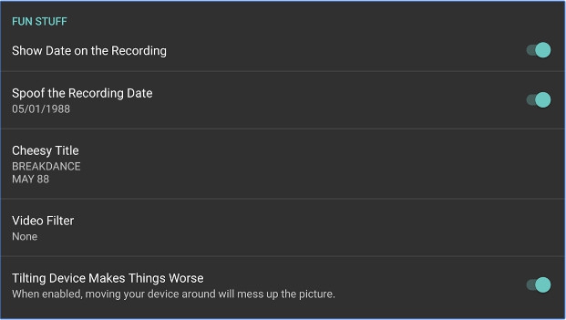 App ถ่ายวิดีโอย้อนยุค VHS Camcorder App ถ่ายวิดีโอย้อนยุค VHS Camcorder