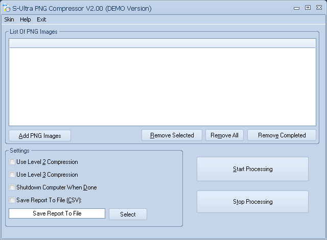 โปรแกรมบีบอัดไฟล์ภาพ พีเอ็นจี S-Ultra PNG Compressor โปรแกรมบีบอัดไฟล์ภาพ พีเอ็นจี S-Ultra PNG Compressor