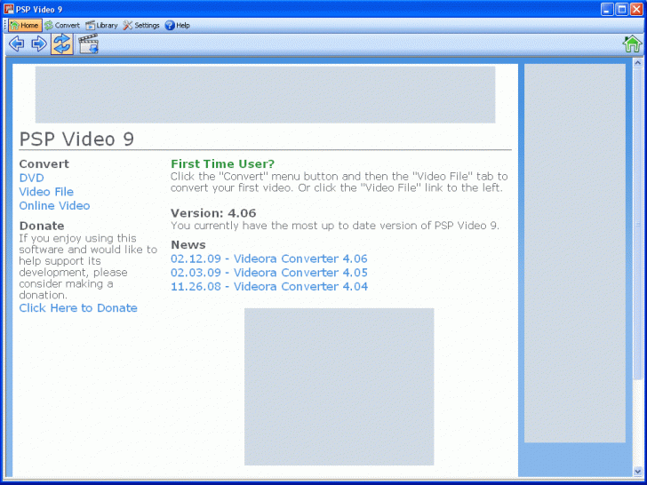 โปรแกรมแปลงไฟล์วิดีโอ PSP Video 9