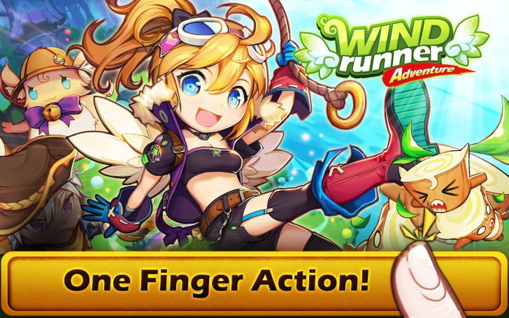 App เกมส์วิ่ง WIND Runner Adventure