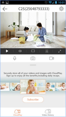 ezviz (App ใช้กับกล้องวงจรปิดอินเทอร์เน็ตของ ezviz) : ezviz (App ใช้กับกล้องวงจรปิดอินเทอร์เน็ตของ ezviz) :