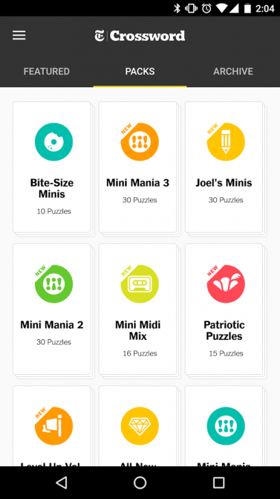 เกมส์ NYTimes Crossword