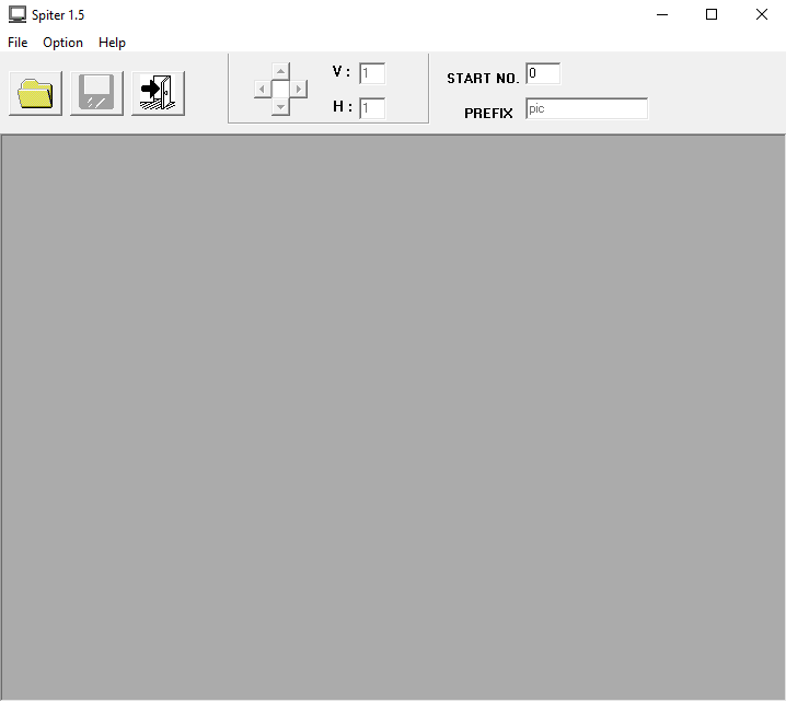 โปรแกรมตัดแบ่งภาพ Image Splitter