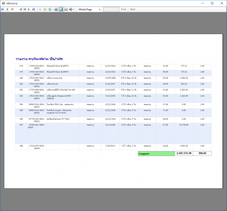 DASSET (โปรแกรม DASSET บริหารจัดการระบบวัสดุ ครุภัณฑ์) : 