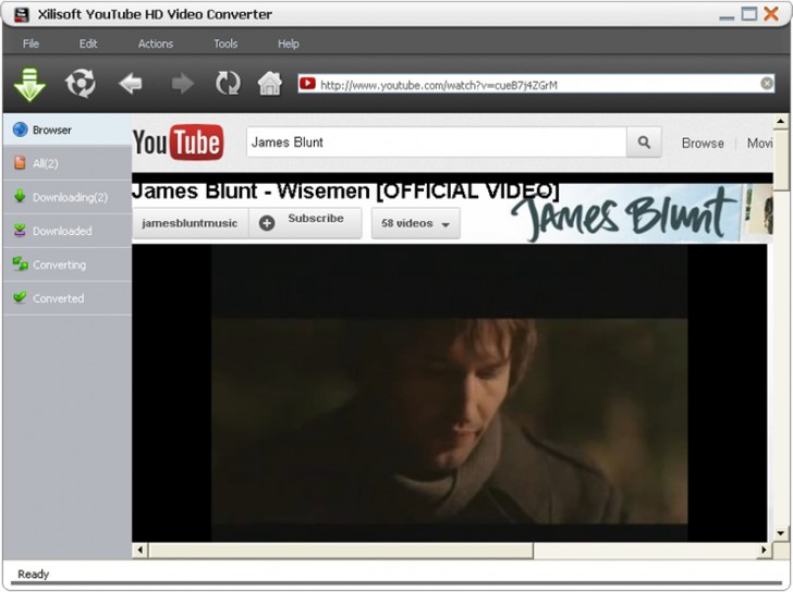 Xilisoft YouTube HD Video Converter (โปรแกรมดาวน์โหลดวิดีโอ Youtube คุณภาพ HD) : 
