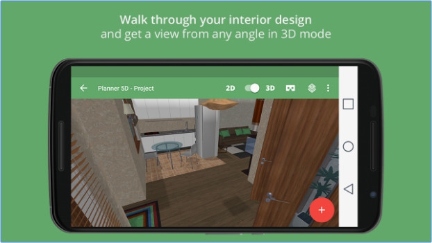 App ตกแต่งบ้าน Planner 5D Interior Design